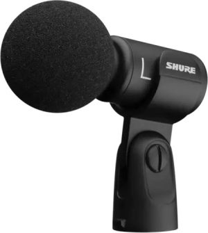 מיקרופון אלחוטי נטען למכשירי Android או iOS דגם Shure MV88+