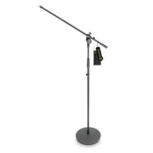 מעמד מיקרופון עם בסיס עגול ובום מבית GRAVITY דגם GMS2321B