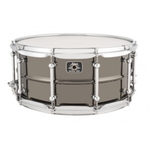 תוף סנר LUDWIG LU6514C Universal Black Brass Snare Drum 6.5 X 14