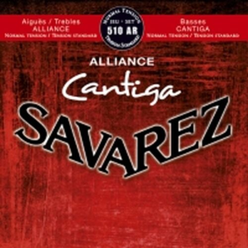 סט מיתרים לגיטרה קלאסית SAVAREZ ALLIANCE CANTIGA 510AR