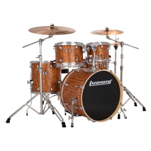 מערכת תופים “20 עם אביזרים (ללא מצילות) LUDWIG Evolution Cherry LE520010