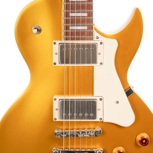 גיטרה חשמלית Cort CR200 BV GT Gold Top Bigsby Vibrato