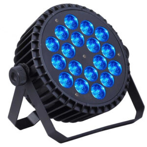 פנס תומס לד,FLAT 4in1 18*10Watt RGBW