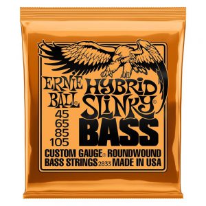 סט מיתרים לגיטרה בס Ernie Ball 2833 Hybrid Slinky Nickel Wound 45-105