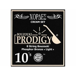 סט מיתרים לבוזוקי Prodigy CREAM Phosphor Bronze Wound 0.10