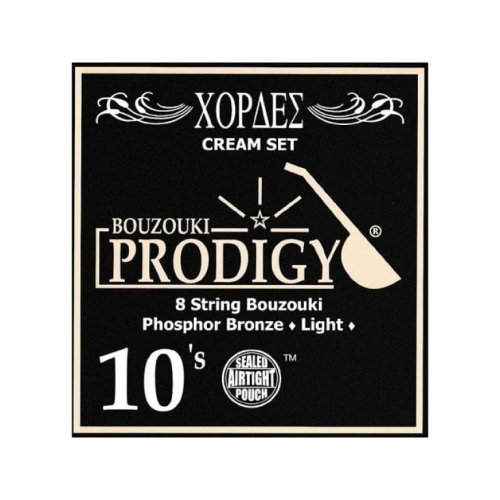 סט מיתרים לבוזוקי Prodigy CREAM Phosphor Bronze Wound 0.10