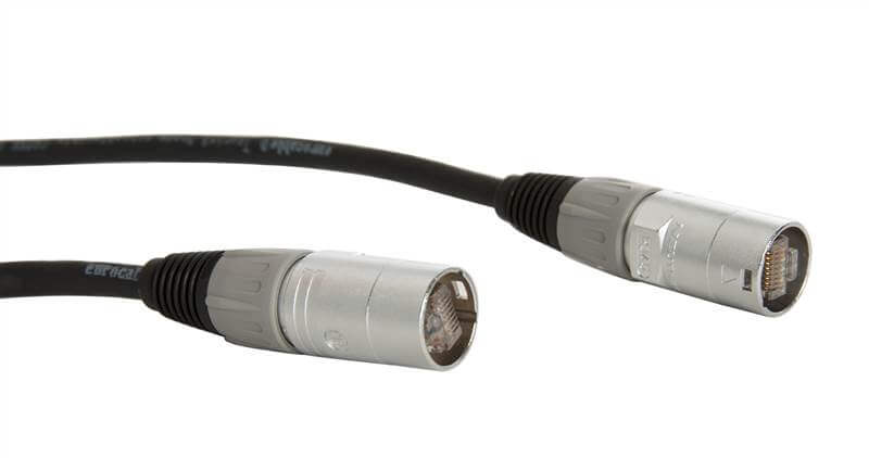 RJ45-RJ45 link cable (150cm) for RDNet-equipped loudspeakers. Professional cable with double shieldi