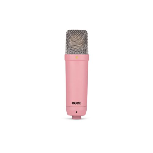 מיקרופון קונדנסר Rode NT1 Signature (Pink) ורוד