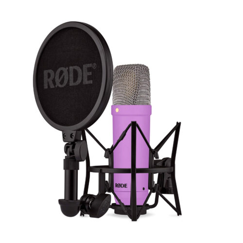 מיקרופון קונדנסר Rode NT1 Signature (PURPLE) סגול