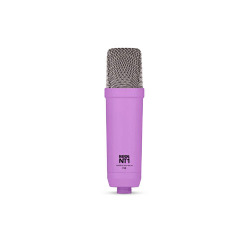 מיקרופון קונדנסר Rode NT1 Signature (PURPLE) סגול