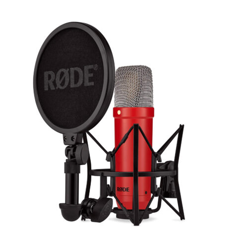 מיקרופון קונדנסר Rode NT1 Signature (Red) אדום