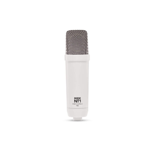 מיקרופון קונדנסר Rode NT1 Signature (WHITE) לבן