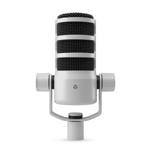 מיקרופון שידור דינמי Rode PodMic USB White