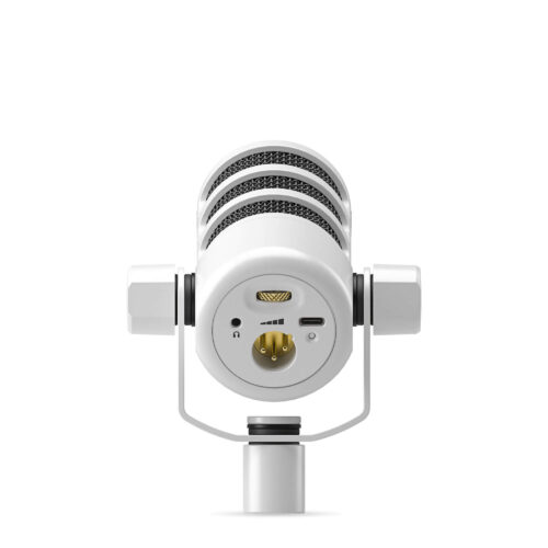 מיקרופון שידור דינמי Rode PodMic USB White