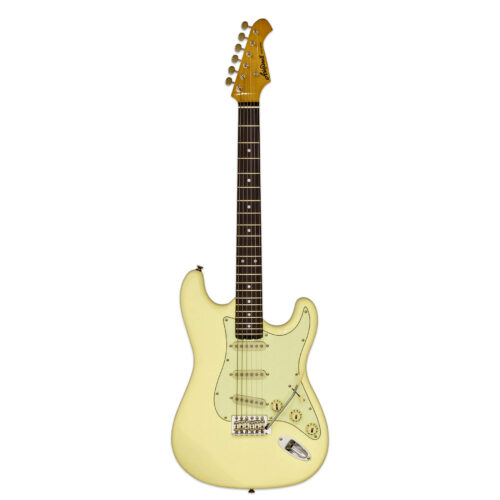 גיטרה חשמלית Aria STG-62 Modern Classic AMR Vintage White