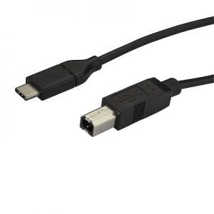 כבל USB 2.0 Type C – B באורך 2 מטר