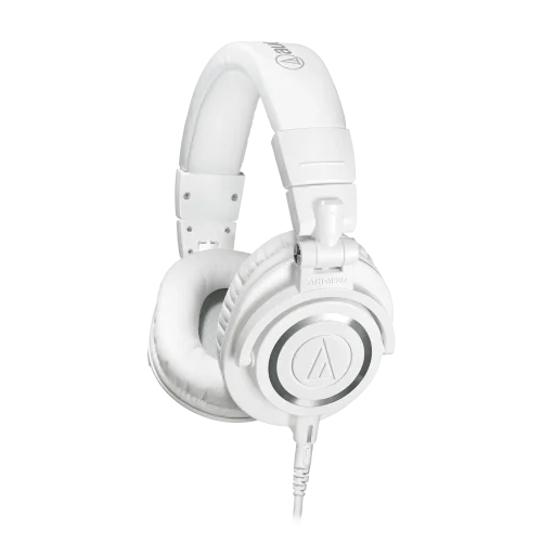 אוזניות אולפן Audio Technica ATH-M50X WH לבן