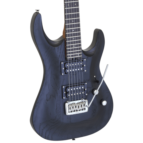 גיטרה חשמלית Aria MACDLX STBK Standard Black