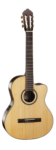 גיטרה קלאסית מוגברת CORT AC-160CF CUTWAY