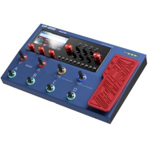 מולטי אפקט ומדמה מגברים לגיטרה Valeton GP-200X Anniversary