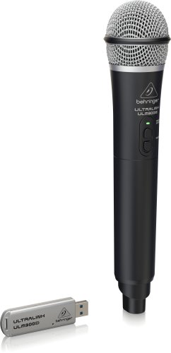 מערכת אלחוטית מיקרופון ידני מקלט Behringer ULM 300 USB